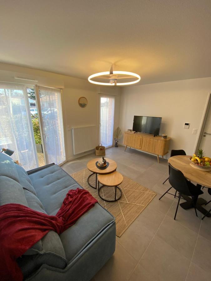Charmant Appartement Neuf Et Confortable Classe 4 Etoiles Biscarrosse Kültér fotó